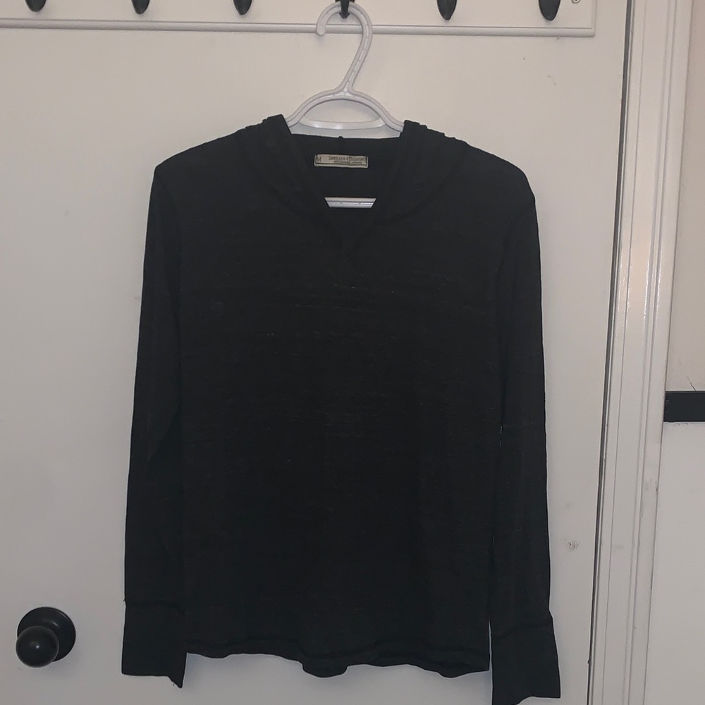 Threads 4 Thought Men's V-Neck Black Sweater
